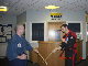 Sensei Andy learning to go with the flow with Sensei Mike Matthews.